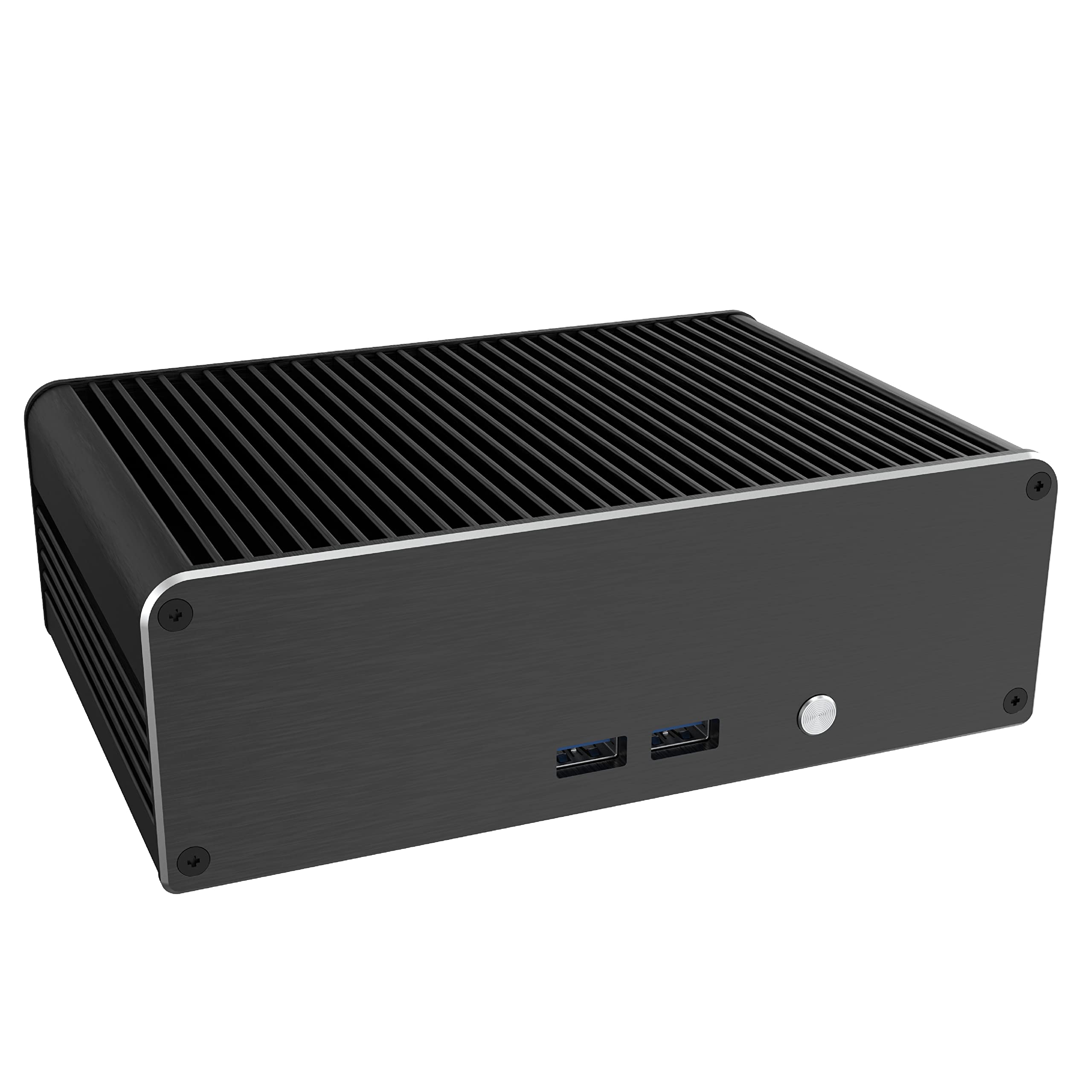 Akasa Newton Ctn, Designed For Intel 11Th Generation Nuc Core I3 (Tiger Canyon), Compact 1.06L Aluminium Fanless Case, Supports